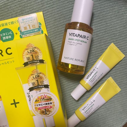 ビタペアC 集中美容液スペシャルセット/ネイチャーリパブリック/美容液を使ったクチコミ(1枚目)