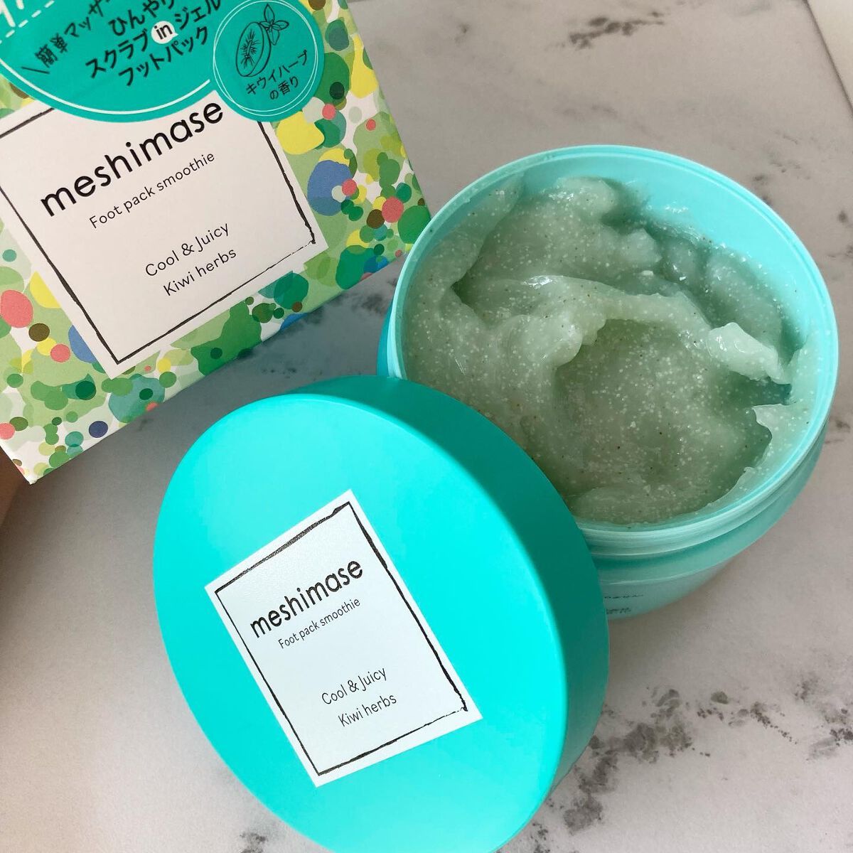 フットパックスムージー /meshimase/レッグ・フットケアを使ったクチコミ(1枚目)