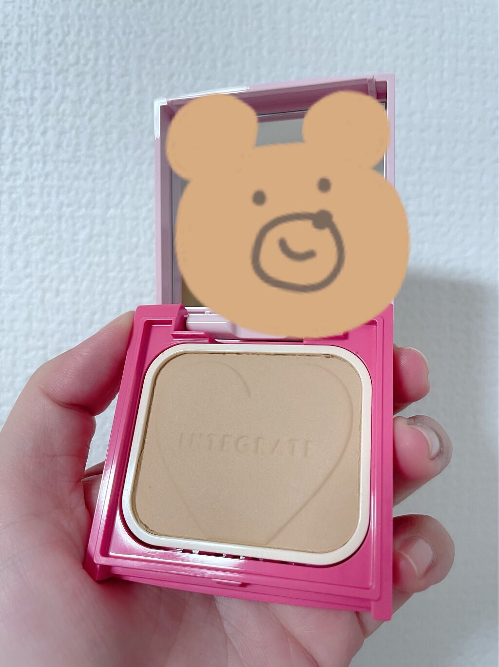 プロフィニッシュファンデーション/インテグレート/パウダーファンデーションを使ったクチコミ(3枚目)