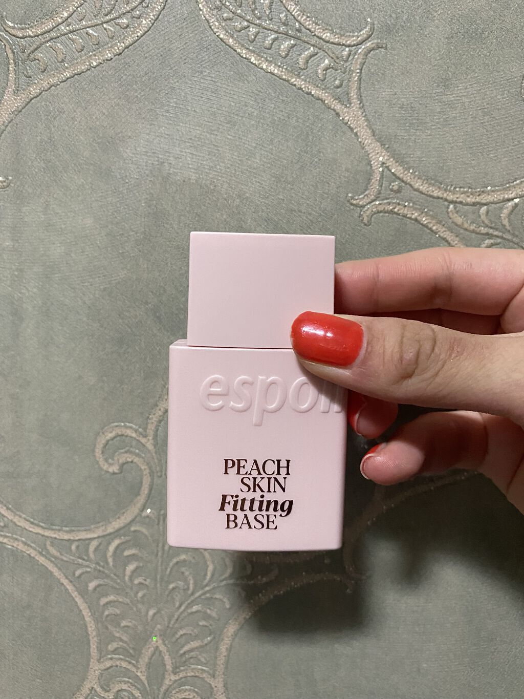 ピーチスキンフィッティングベース/espoir/化粧下地を使ったクチコミ（1枚目）