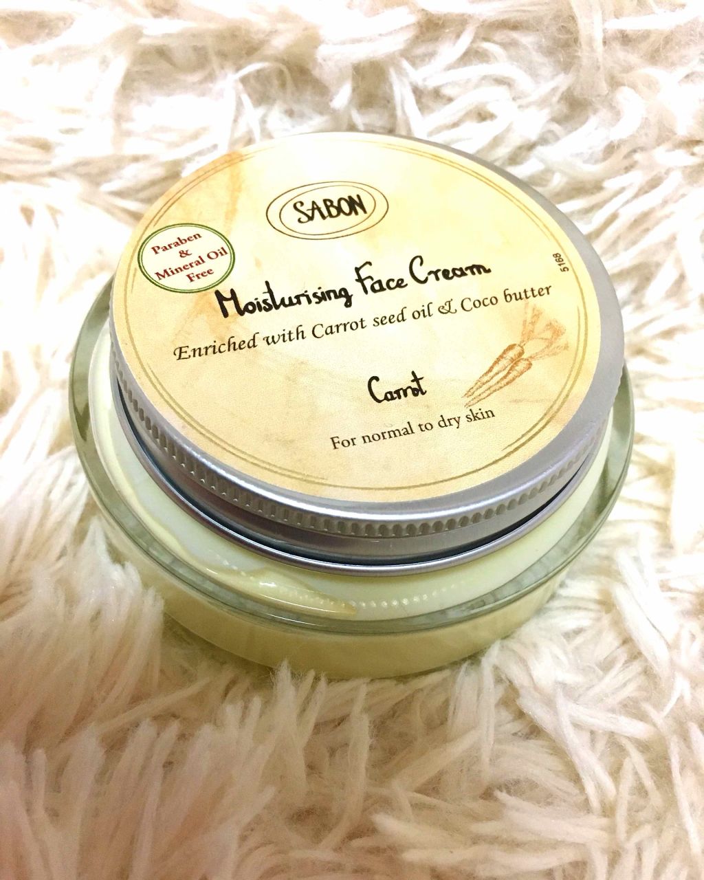 モイスチャー ローション キャロット/SABON/フェイスクリームを使ったクチコミ(1枚目)