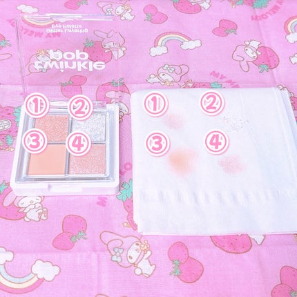 グリッターレイヤリングアイシャドウパレット/TWINKLE POP/アイシャドウパレットを使ったクチコミ(3枚目)