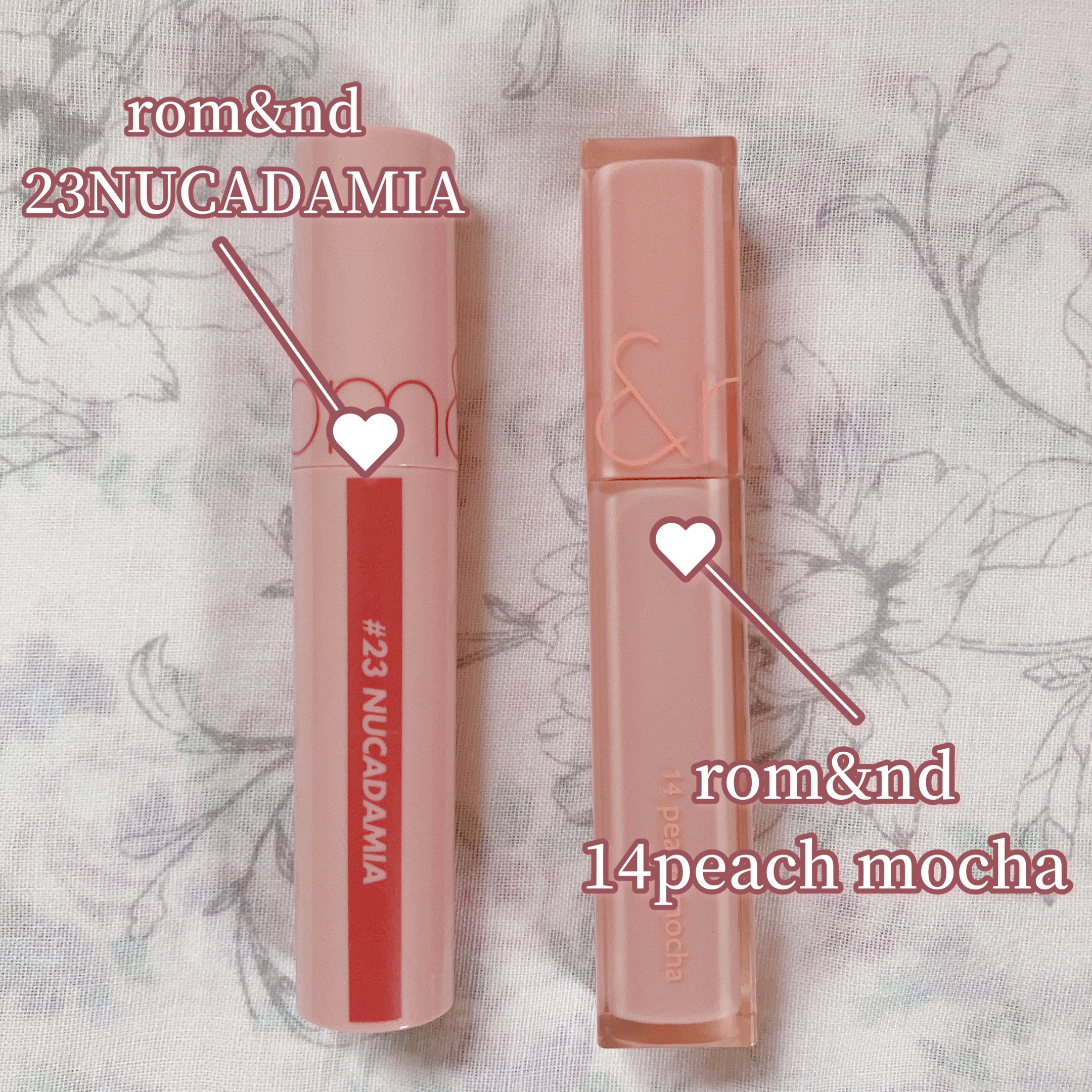 デュイフルウォーターティント/rom&nd/リップティントを使ったクチコミ（2枚目）