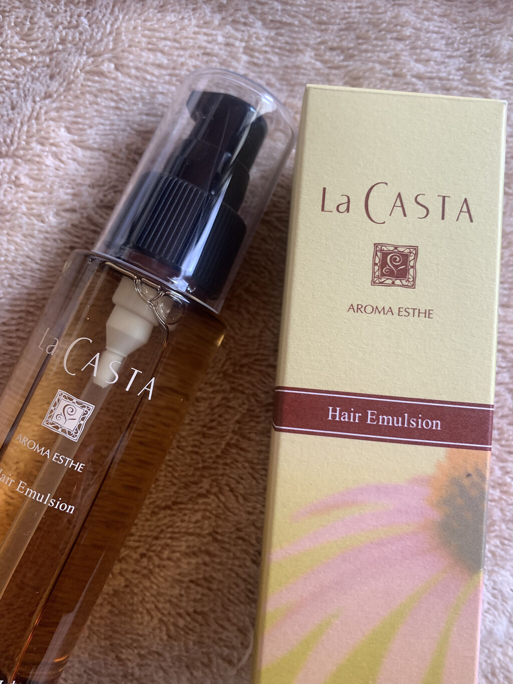 アロマエステ エモリエント ヘアオイル/ラ・カスタ/ヘアオイルを使ったクチコミ（1枚目）