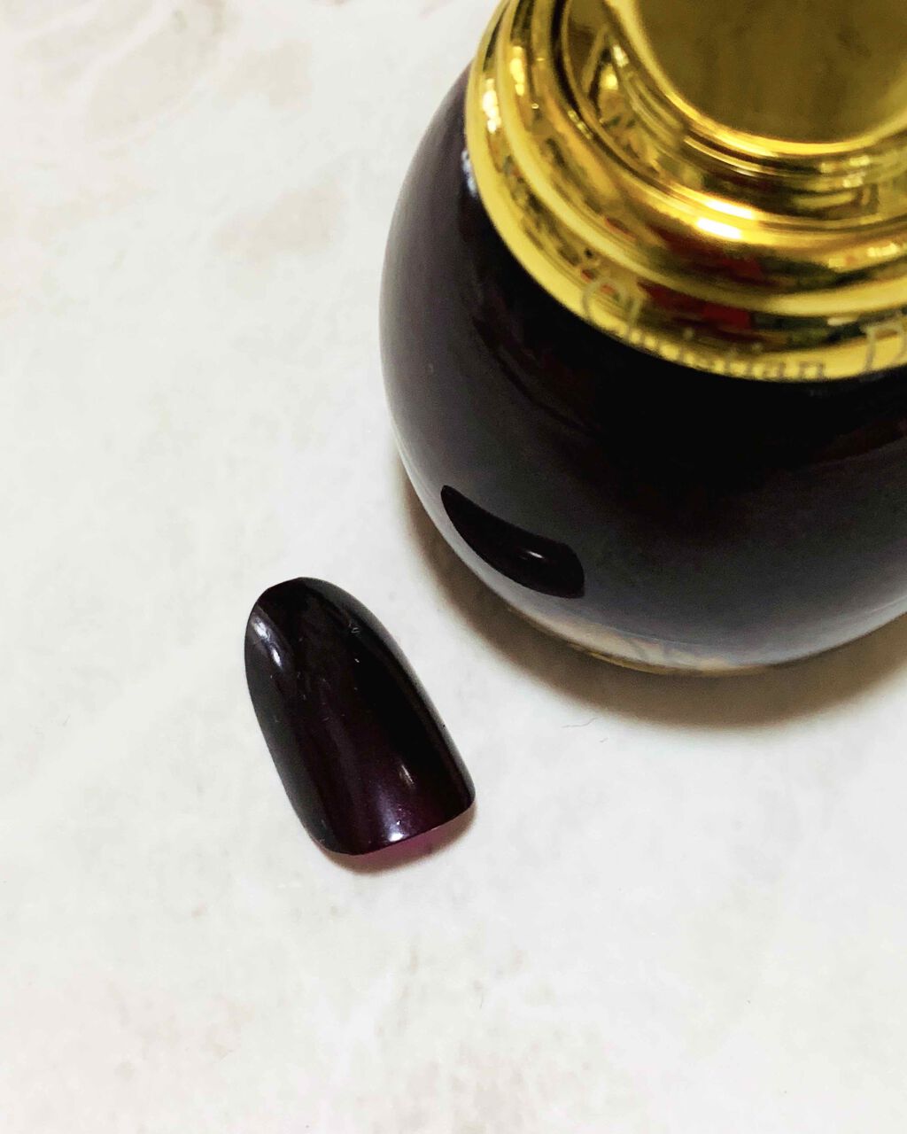 ヴェルニ ディオリフィック 997 ダーク ナイツ（生産終了）/Dior/マニキュアを使ったクチコミ（2枚目）
