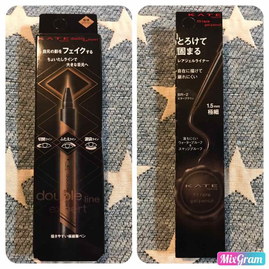 レアフィットジェルペンシル/KATE/ジェルアイライナーを使ったクチコミ（1枚目）