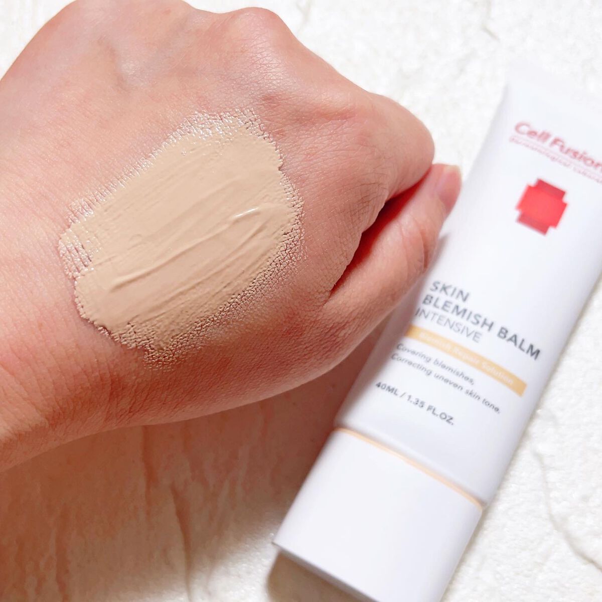 スキンブレミッシュバーム/Cell Fusion C(セルフュージョンシー)/化粧下地を使ったクチコミ(1枚目)