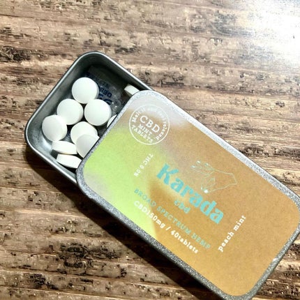 CBDタブレット/KARADA CBD/その他を使ったクチコミ(2枚目)