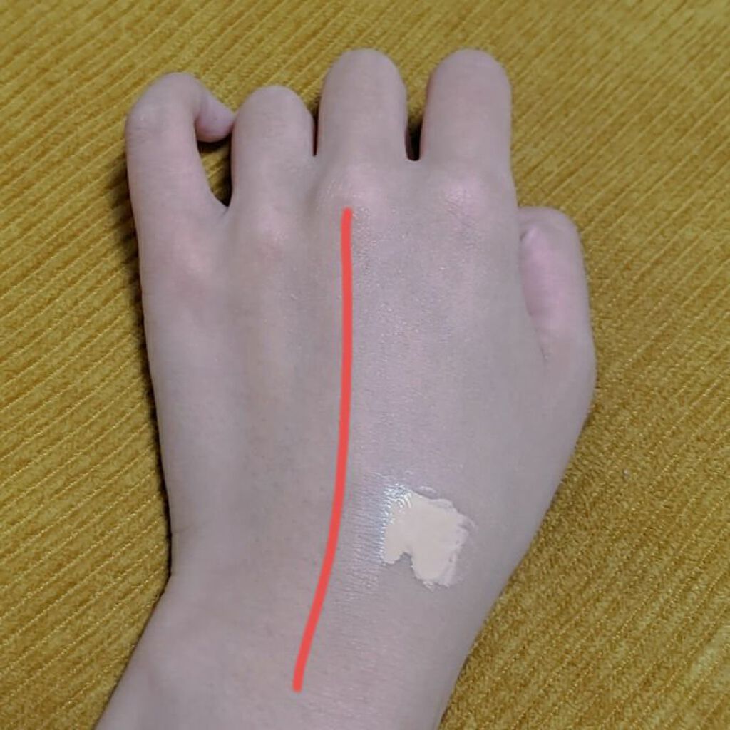 キス マットシフォン UVハイカバーベース/KiSS/化粧下地を使ったクチコミ（2枚目）