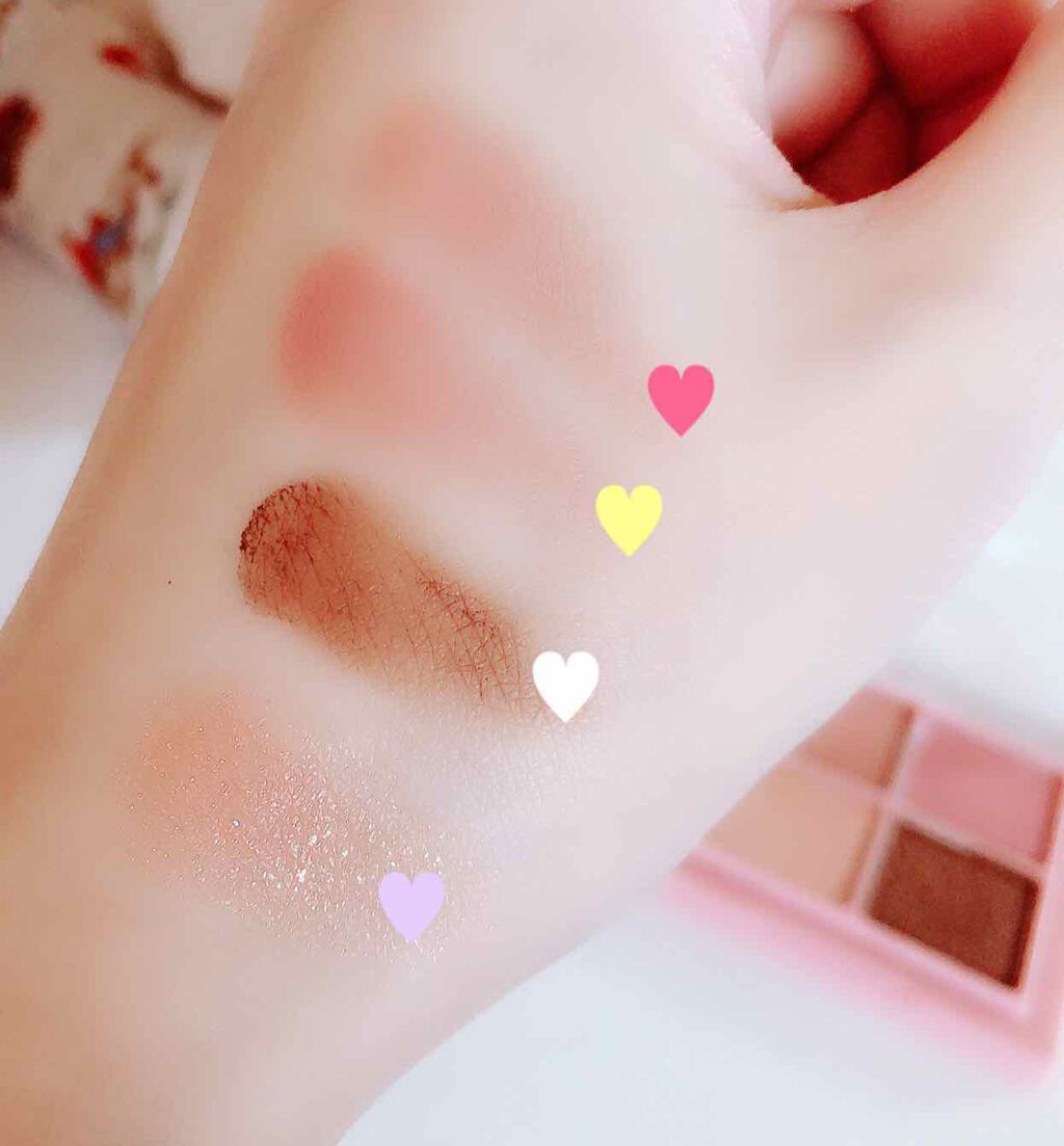 ベターザンアイズ/rom&nd/アイシャドウパレットを使ったクチコミ(3枚目)