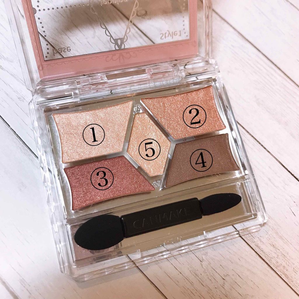 【旧品】パーフェクトスタイリストアイズ/キャンメイク/アイシャドウパレットを使ったクチコミ(2枚目)