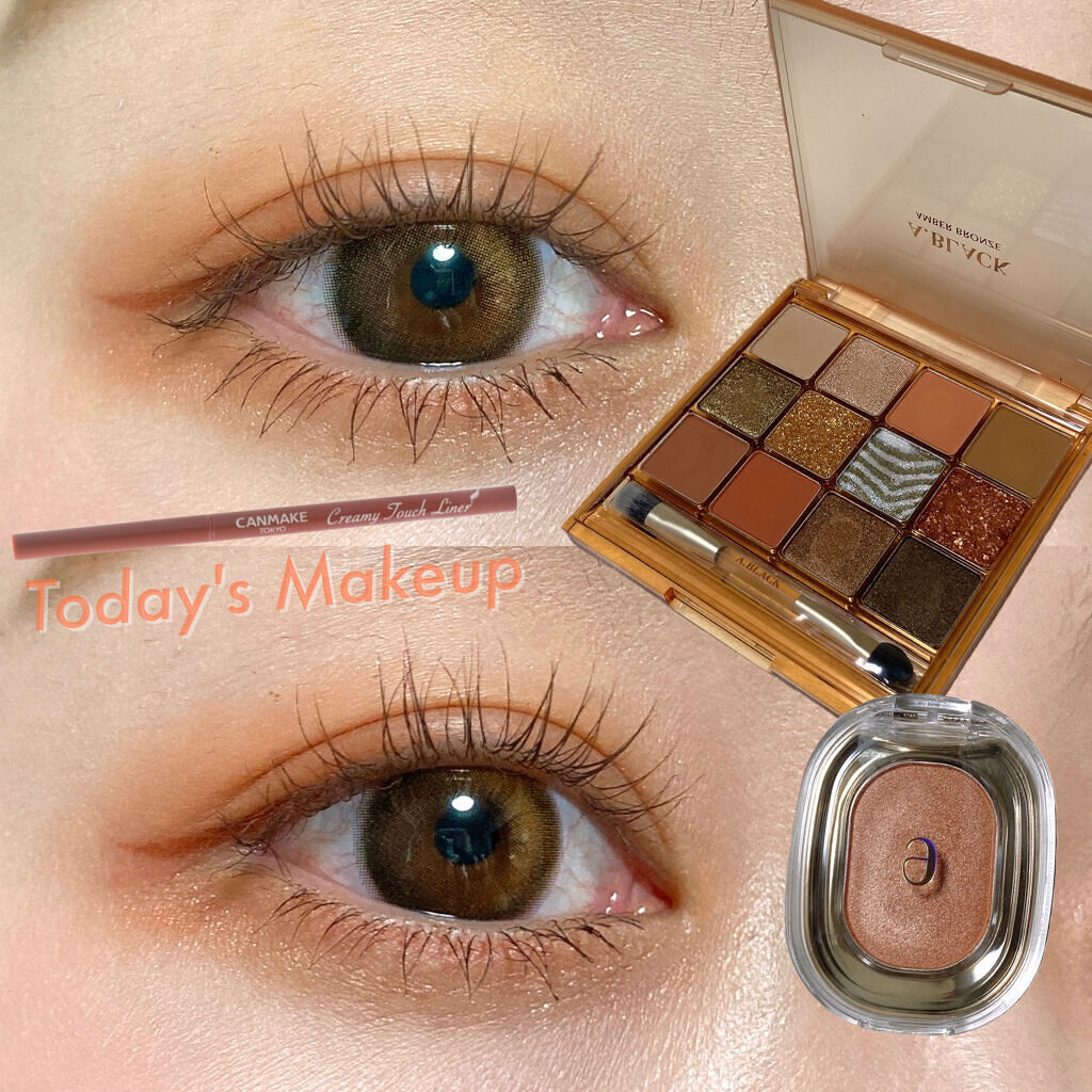 デームードブラウンマンスリー (DAYMOOD BROWN monthly)/OLOLA/１ヶ月（１MONTH）カラコンを使ったクチコミ（1枚目）