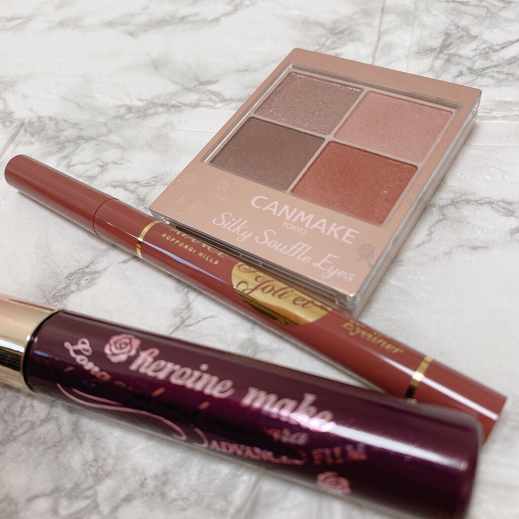 ロング&カールマスカラ アドバンストフィルム/ヒロインメイク/マスカラを使ったクチコミ(2枚目)