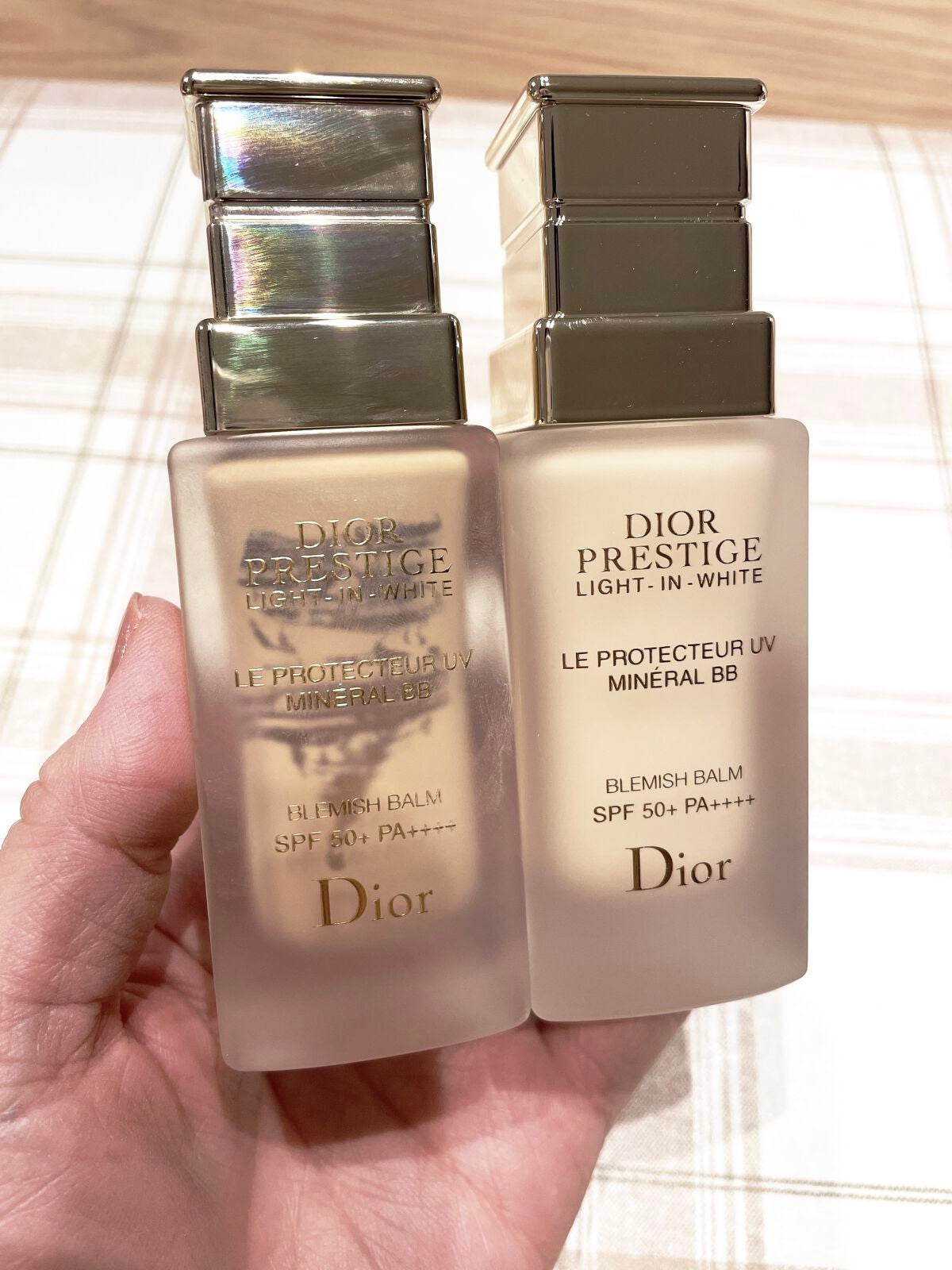 プレステージ ホワイト ル プロテクター UV ミネラル BB/Dior/BBクリームを使ったクチコミ(2枚目)