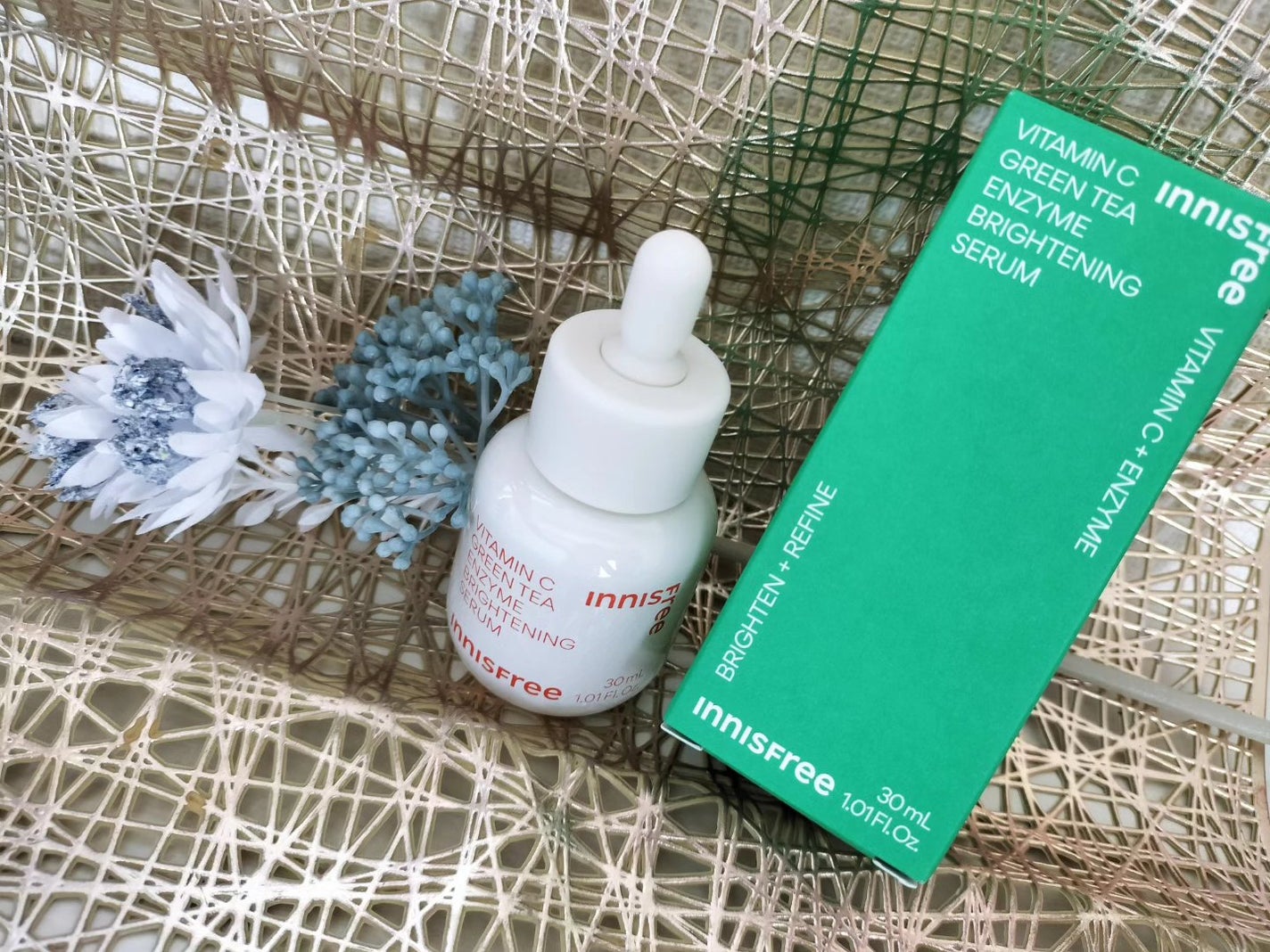 ビタC グリーンティーエンザイム ブライト セラム/innisfree/美容液を使ったクチコミ(1枚目)