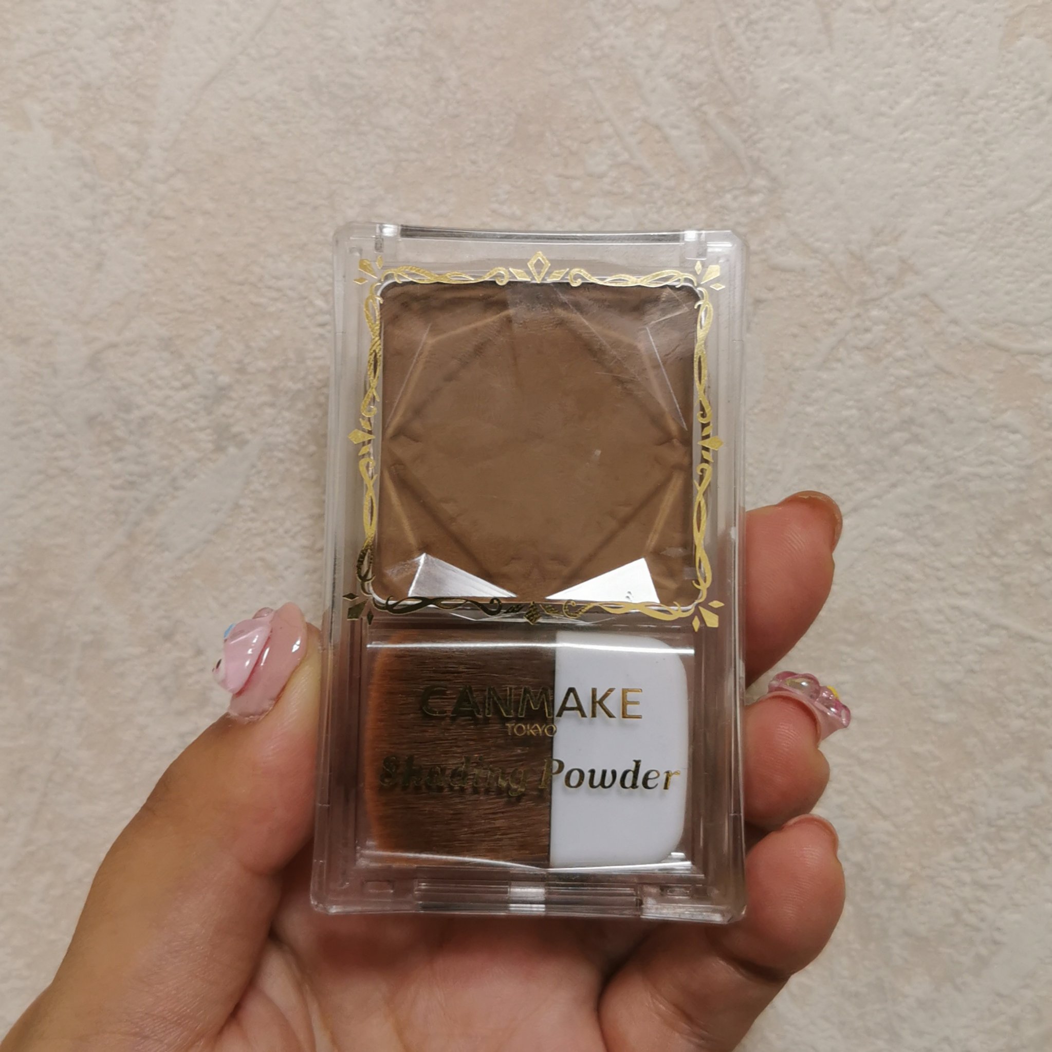 シェーディングパウダー 01 デニッシュブラウン/キャンメイク/シェーディングを使ったクチコミ（1枚目）
