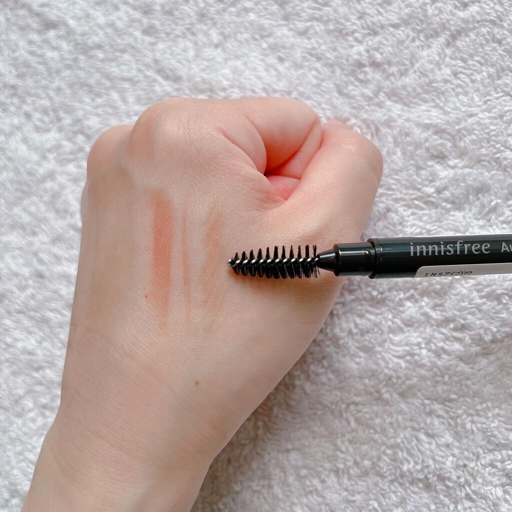 アイブロウペンシル N/innisfree/アイブロウペンシルを使ったクチコミ(3枚目)