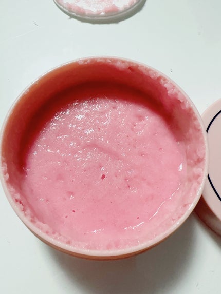 Q+Me スウィート ボム タラソ スクラブ/AGARISM/バスト・ヒップケアを使ったクチコミ(2枚目)