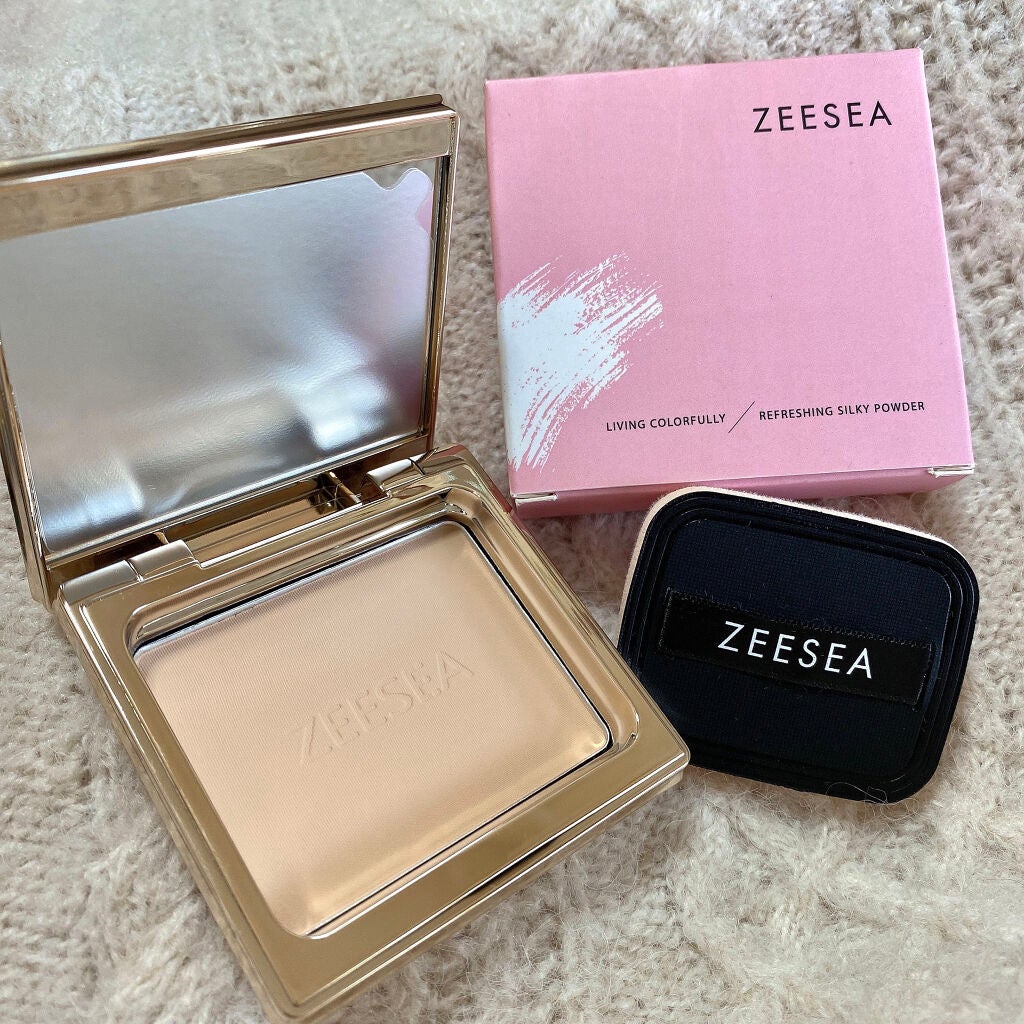 メタバースピンクシリーズ アストロダスト サワヤカシルキーパウダーファンデーション/ZEESEA/パウダーファンデーションを使ったクチコミ(2枚目)
