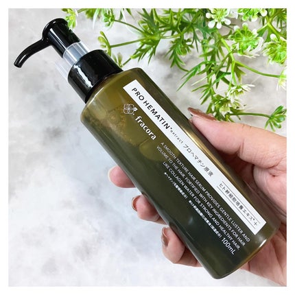 プロヘマチン原液 ヒト幹細胞培養エキス+/fracora/洗い流すヘアトリートメントを使ったクチコミ(5枚目)