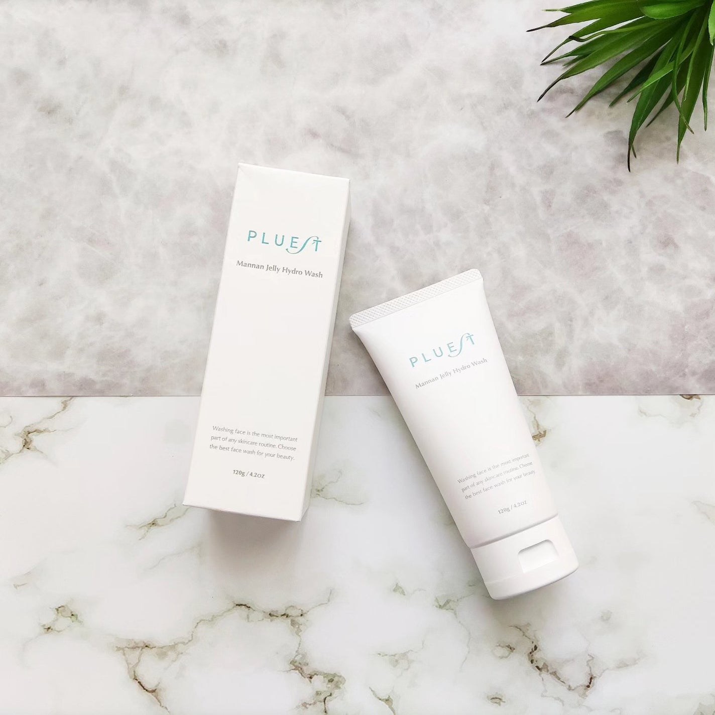 マンナンジェリーハイドロウォッシュ/PLUEST/洗顔料を使ったクチコミ(1枚目)