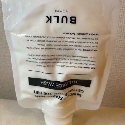 The Face Wash/BULK HOMME/洗顔フォームを使ったクチコミ(1枚目)
