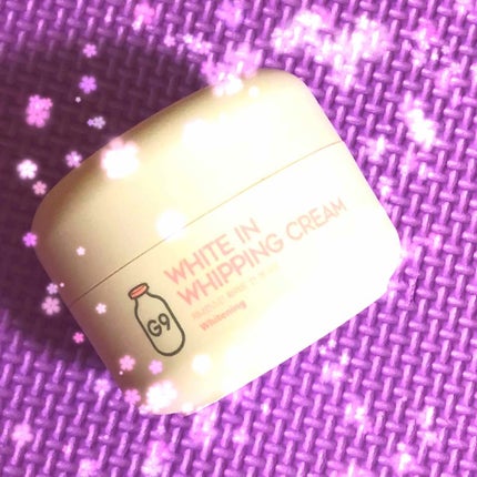 WHITE WHIPPING CREAM(ウユクリーム)/G9SKIN/化粧下地を使ったクチコミ(1枚目)