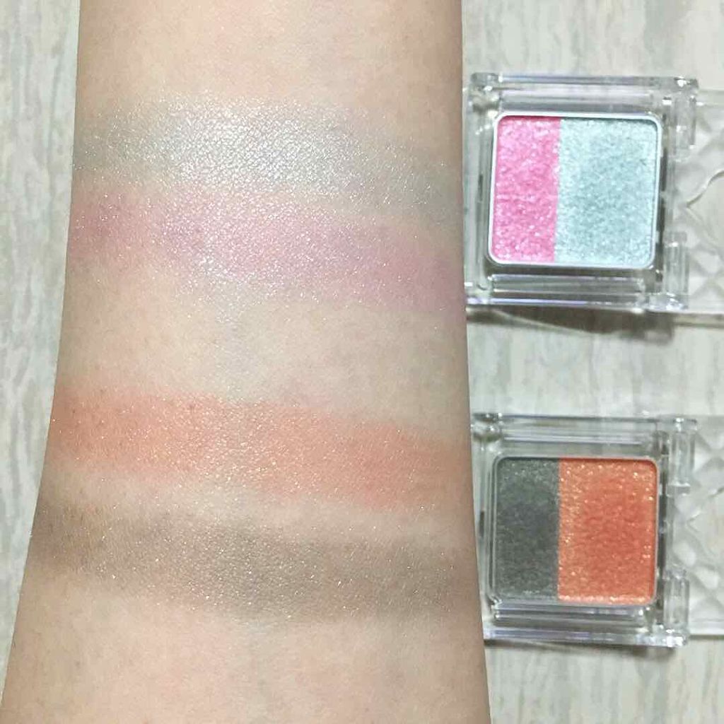 デュアルアイズS/KiSS/アイシャドウパレットを使ったクチコミ(3枚目)