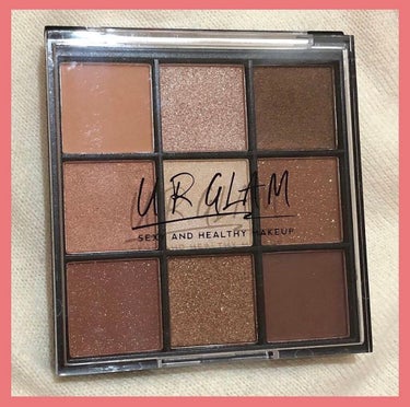 UR GLAM　BLOOMING EYE COLOR PALETTE/U R GLAM/パウダーアイシャドウを使ったクチコミ（1枚目）