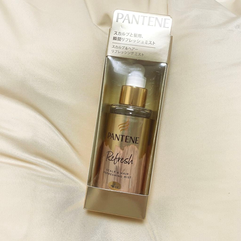 スカルプ&ヘア リフレッシングミスト/パンテーン/頭皮ローションを使ったクチコミ(1枚目)