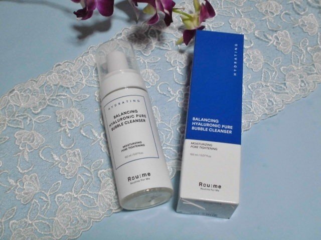 バランシングヒアルロニックピュアバブルクレンザー/Roume/泡洗顔を使ったクチコミ（2枚目）