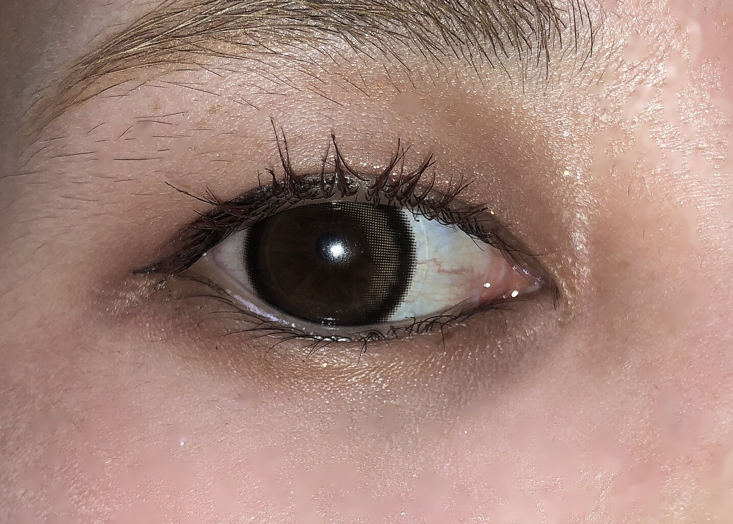 Honey kiss 1day ちゅるんリングベリー/HoneyKiss/ワンデー（１DAY）カラコンを使ったクチコミ（1枚目）