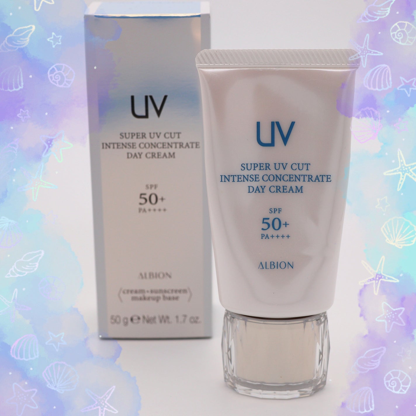 スーパー UV カット インテンスコンセントレート デイクリーム/ALBION/日焼け止めクリームを使ったクチコミ(1枚目)