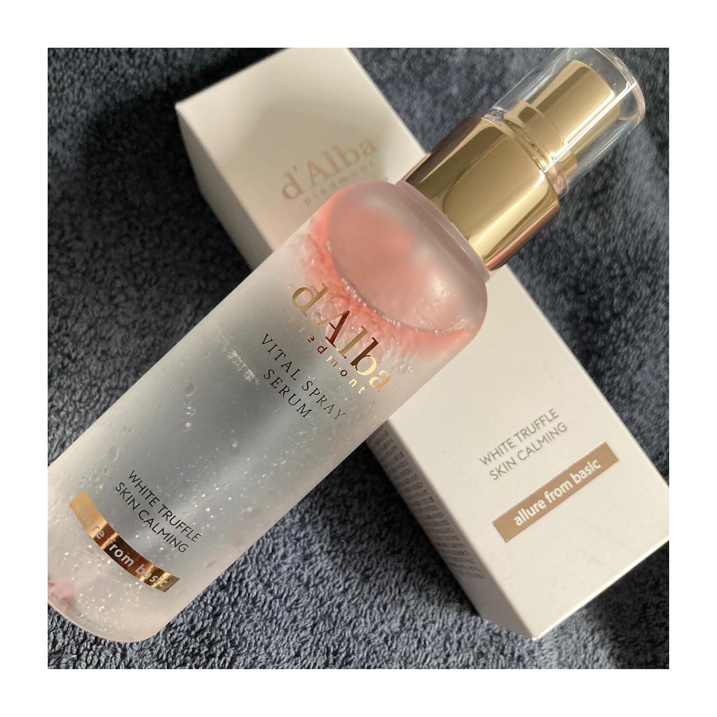 ダルバ ホワイトトリュフバイタルスプレーセラム/ダルバ/ミスト状化粧水を使ったクチコミ（1枚目）