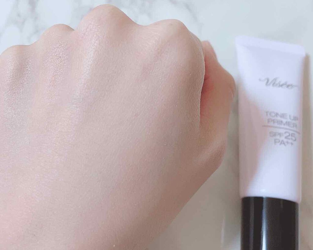 トーンアップ プライマー/Visée/化粧下地を使ったクチコミ(3枚目)