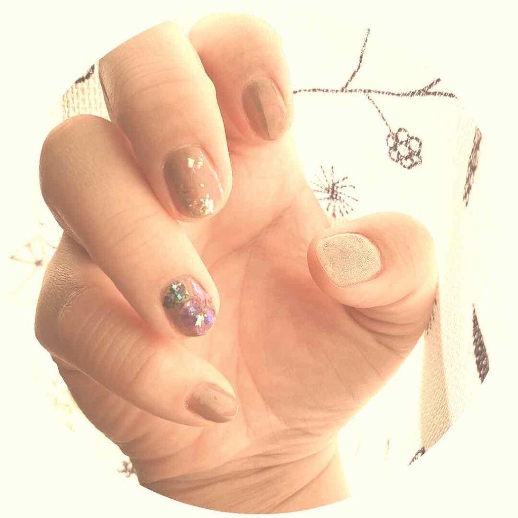 ネイルアートシール/DAISO/ネイルシールを使ったクチコミ（1枚目）