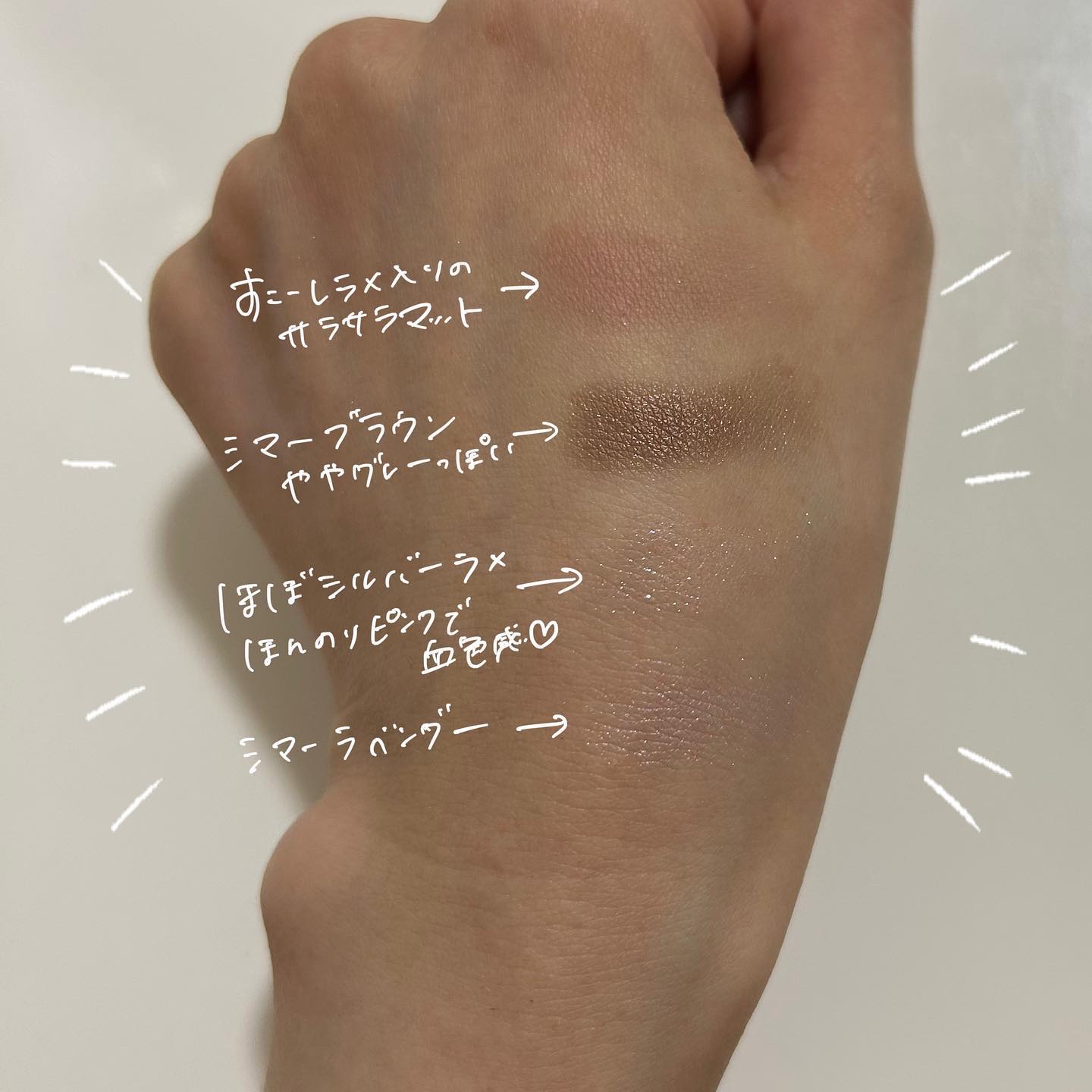 THE アイパレR/b idol/アイシャドウパレットを使ったクチコミ（2枚目）