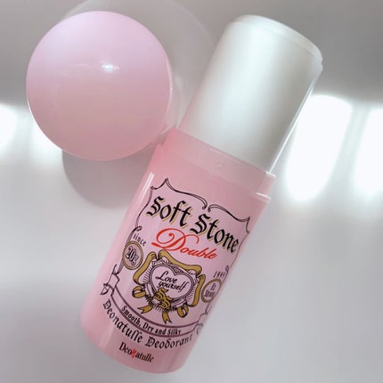 デオナチュレ ソフトストーンW ピンク/デオナチュレ/デオドラント・制汗剤を使ったクチコミ(2枚目)