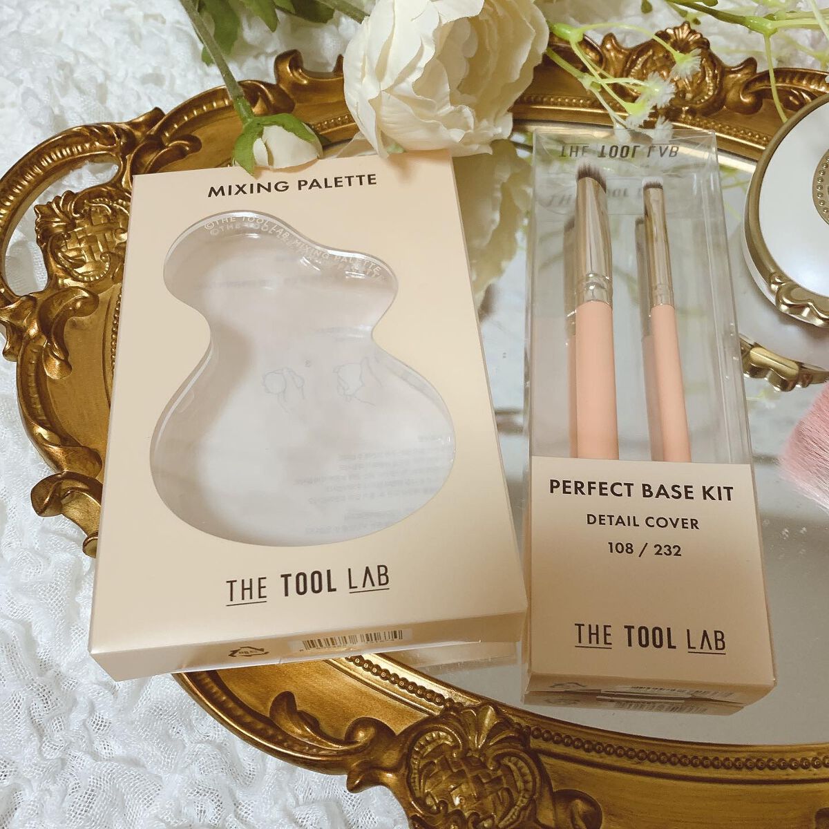 157 ライトタッチ ブラッシュ ブラシ/THE TOOL LAB/メイクブラシを使ったクチコミ(3枚目)