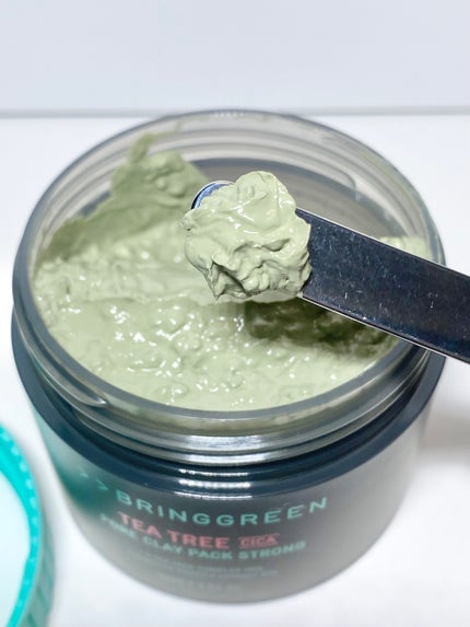 ティーツリーCクレイパックS/BRING GREEN/洗い流すパック・マスクを使ったクチコミ(4枚目)