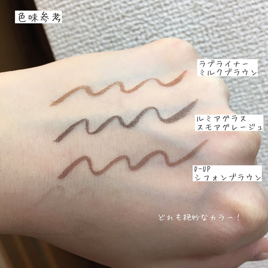 スキルレスライナー/LUMIURGLAS/リキッドアイライナーを使ったクチコミ(4枚目)