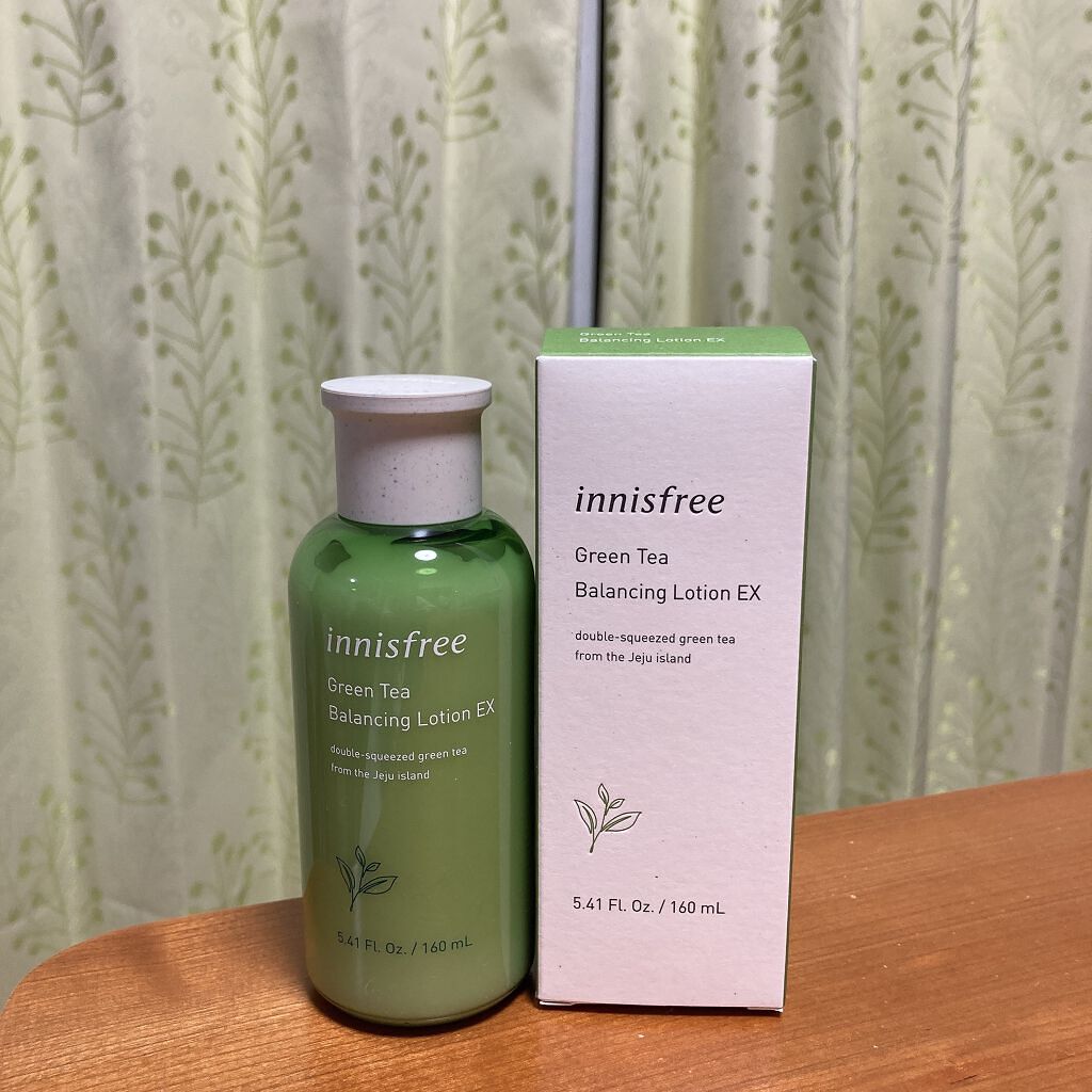 グリーンティー バランシングローション/innisfree/乳液を使ったクチコミ(1枚目)