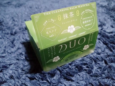 DUO デュオ ザ クレンジングバーム 抹茶のクチコミ「DUOから抹茶のクレンジングバームが
発売されました⸜(* ॑꒳ ॑*  )⸝
5/19から発.....」（1枚目）