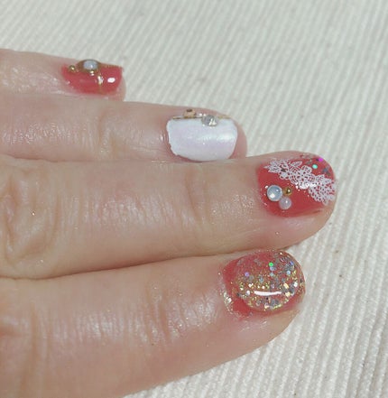 Somptueux(ソンプチュー) ネイルポリッシュ/DAISO/マニキュアを使ったクチコミ(3枚目)