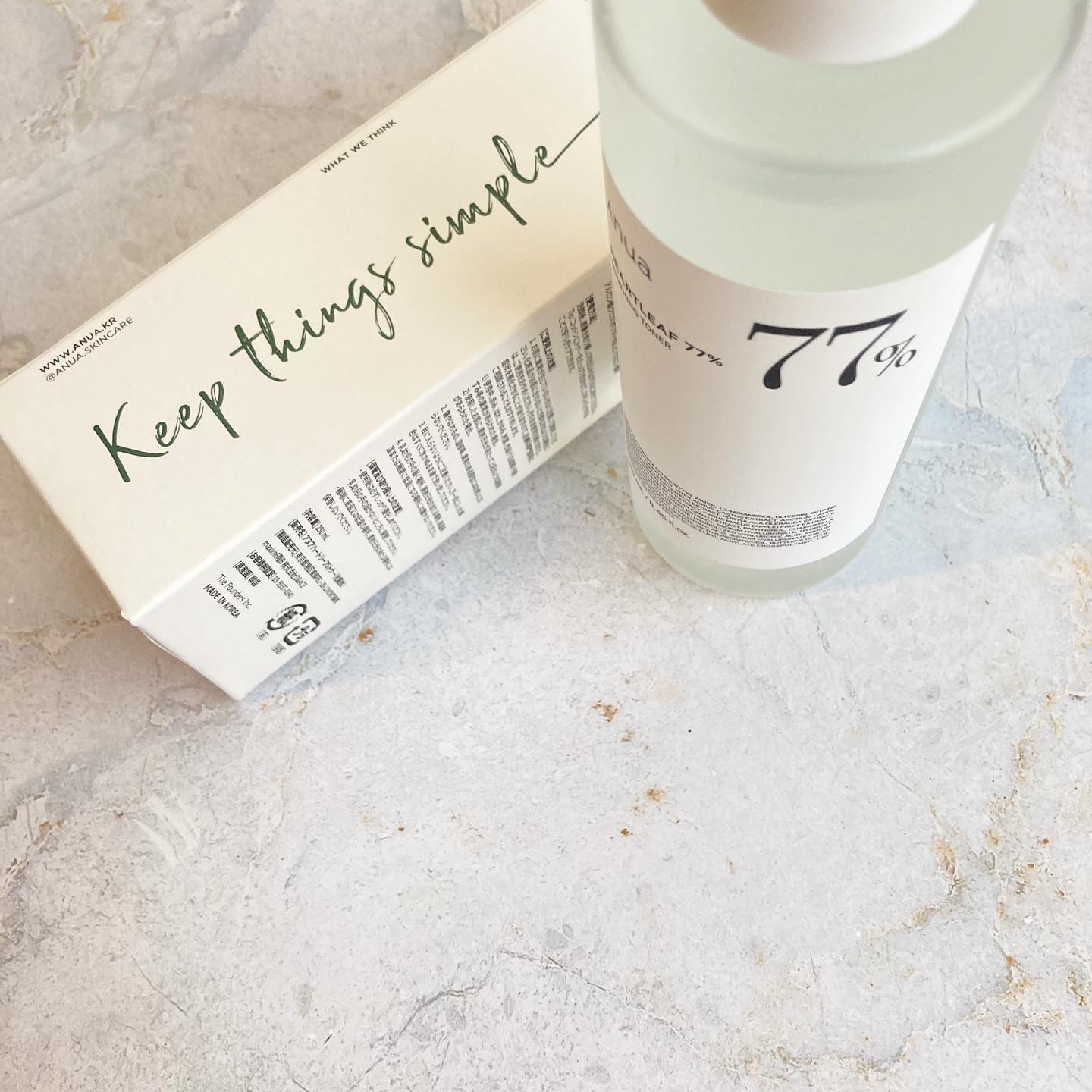 ドクダミ 77 スージングトナー/Anua/化粧水を使ったクチコミ（3枚目）