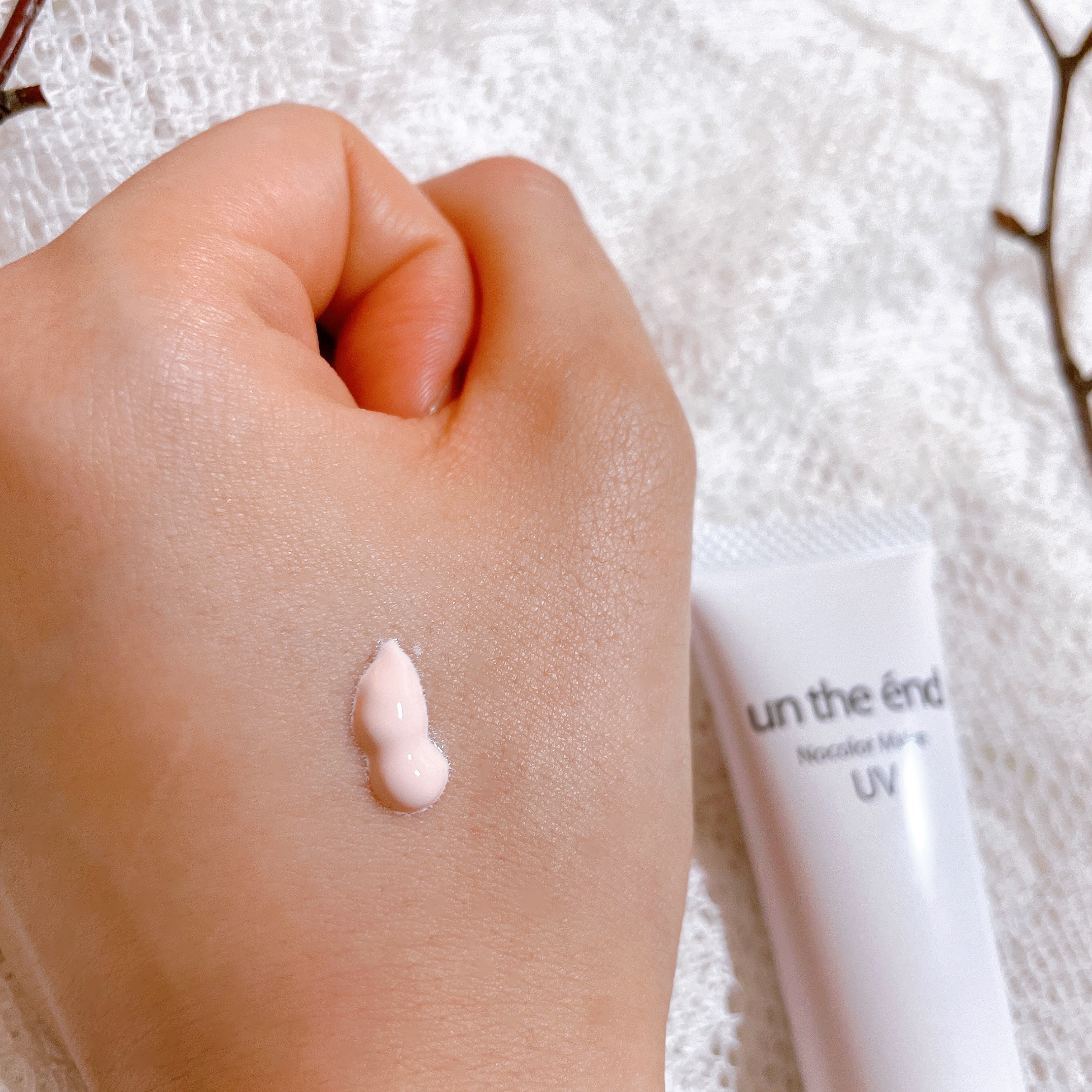 薬用ノーカラーメイクUV/アンジエンド/化粧下地を使ったクチコミ（2枚目）