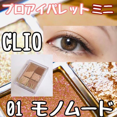 プロ アイパレット ミニ/CLIO/アイシャドウパレットを使ったクチコミ（1枚目）