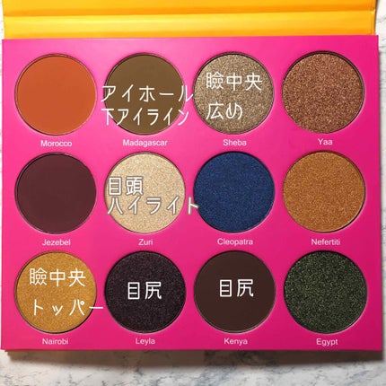 The Nubian2 by Juvia's/Juvia's Place/アイシャドウパレットを使ったクチコミ(9枚目)