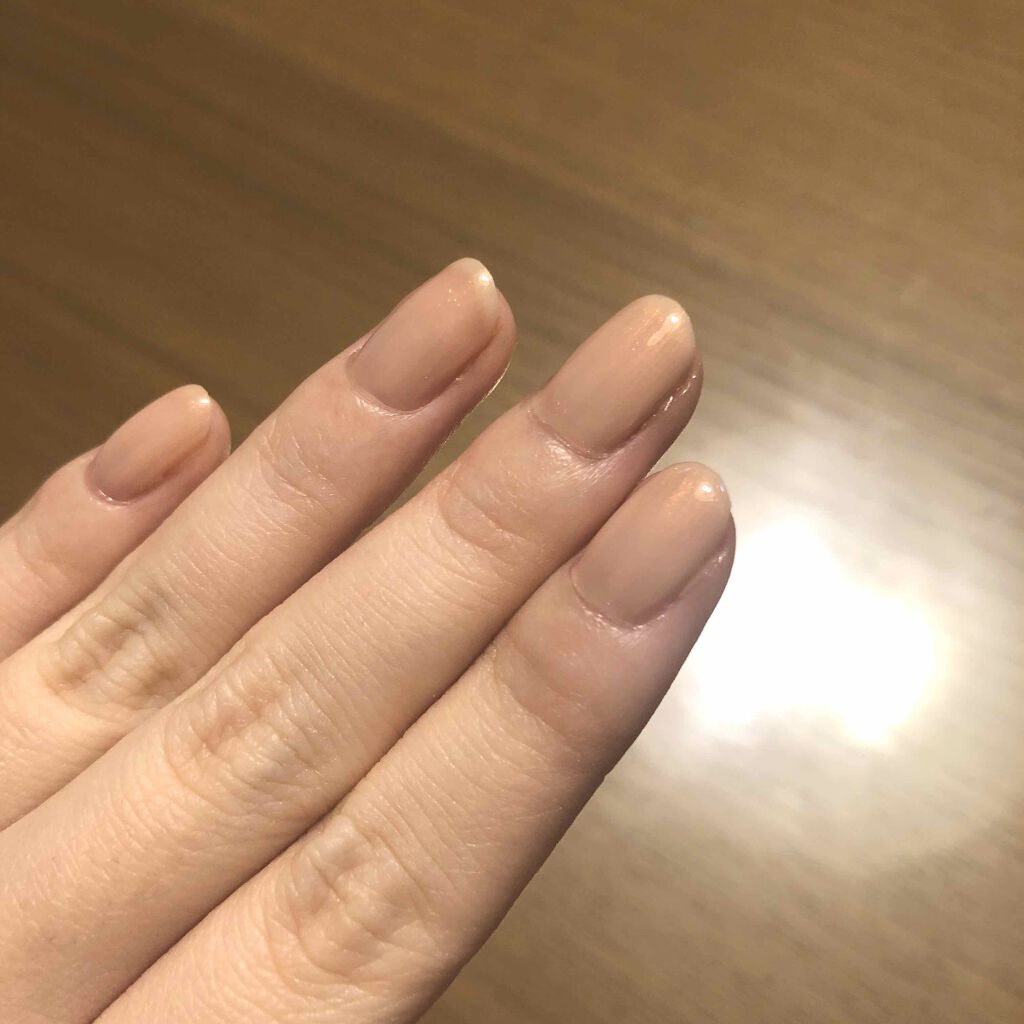 グロッシーコート/スキューズミー/オールインワンネイルを使ったクチコミ(3枚目)