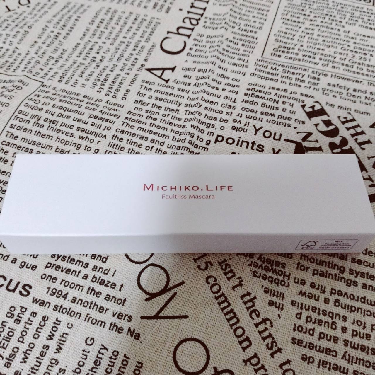 フォルトリスマスカラ/MICHIKO.LIFE/まつげ美容液を使ったクチコミ（2枚目）